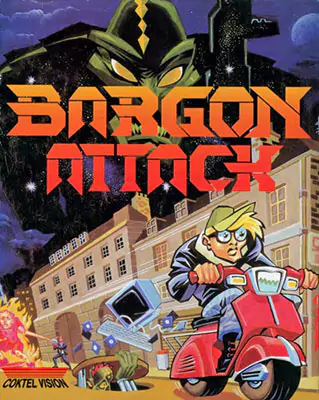 Portada de la descarga de Bargon Attack (ScummVM)