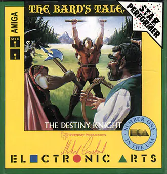 Portada de la descarga de The Bard’s Tale II: The Destiny Knight