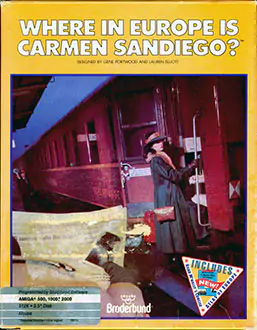 Portada de la descarga de Where in Europe is Carmen Sandiego?