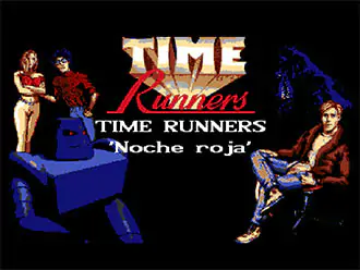 Portada de la descarga de Time Runners 27: Noche Roja