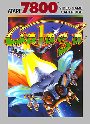 Portada de la descarga de Galaga