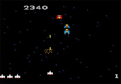 Imagen de la descarga de Galaga