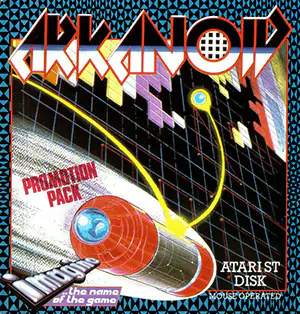 Portada de la descarga de Arkanoid