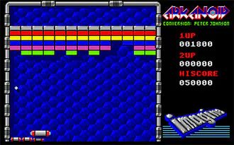 Imagen de la descarga de Arkanoid