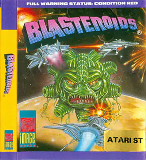 Portada de la descarga de Blasteroids