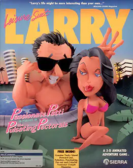 Portada de la descarga de Leisure Suit Larry 3: Passionate Patti in Pursuit of the Pulsating Pectorals