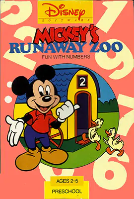 Portada de la descarga de Mickey’s Runaway Zoo
