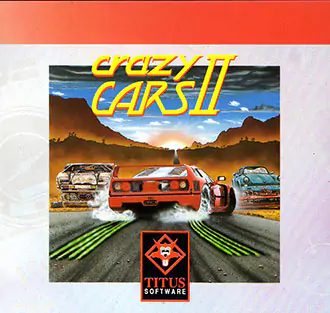 Portada de la descarga de Crazy Cars II