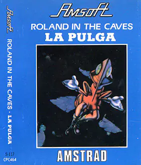 Portada de la descarga de Roland in the Caves: La Pulga