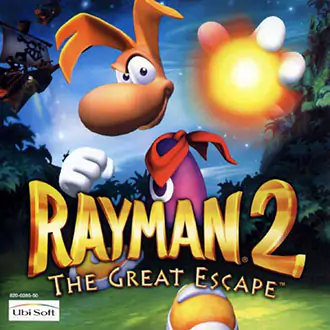 Portada de la descarga de Rayman 2: The Great Escape