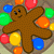 Juego online Gingerbread Circus Knife Throwing