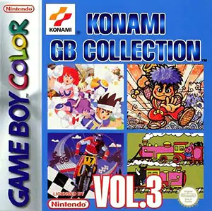 Portada de la descarga de Konami GB Collection Volume 3