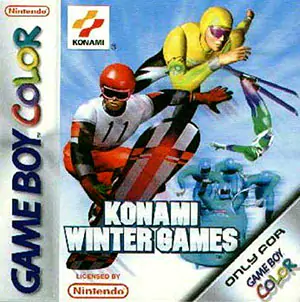 Portada de la descarga de Konami Winter Games