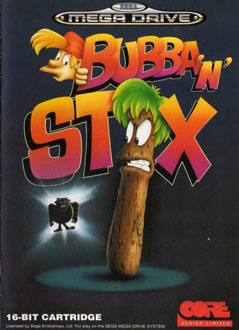 Carátula del juego Bubba N' Stix (Genesis)
