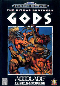 Carátula del juego Gods (Genesis)