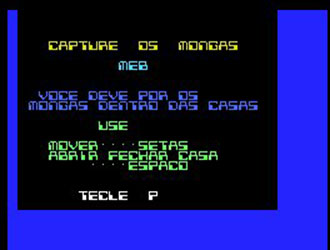 Carátula del juego Capture Os Mongas (MSX)