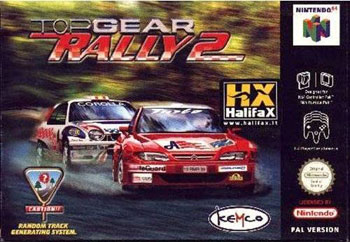Carátula del juego Top Gear Rally 2 (N64)