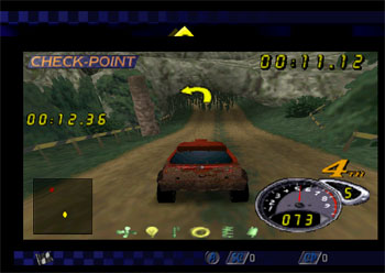 Pantallazo del juego online Top Gear Rally 2 (N64)
