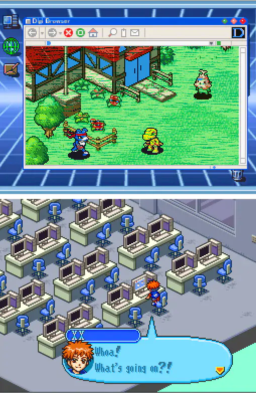 Imagen de la descarga de Digimon World DS