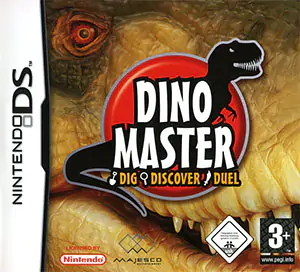 Portada de la descarga de Dino Master: Dig Discover Duel
