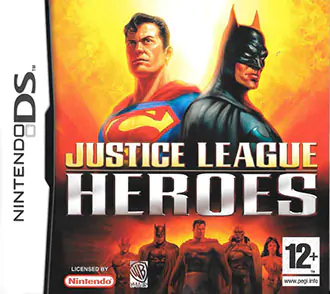 Portada de la descarga de Justice League Heroes