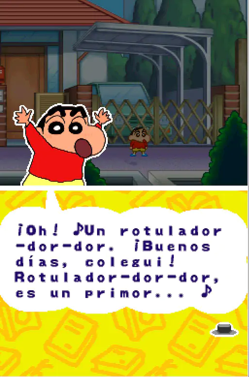 Shin Chan Flipa en colores