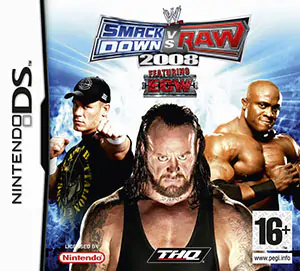 Portada de la descarga de WWE SmackDown! vs. RAW 2008