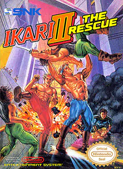 Portada de la descarga de Ikari Warriors III: The Rescue