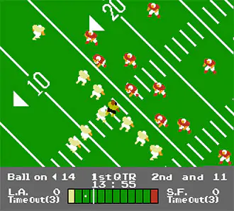 Imagen de la descarga de NES Play Action Football