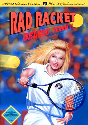 Portada de la descarga de Rad Racket: Deluxe Tennis II
