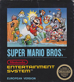 Carátula del juego Super Mario Bros (NES)