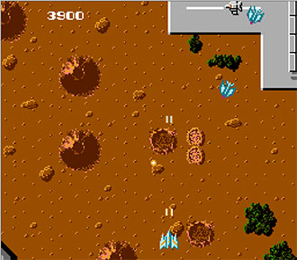 Pantallazo del juego online Terra Cresta (NES)