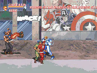 Imagen de la descarga de Captain Commando and the Avengers