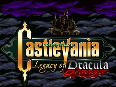 Portada de la descarga de Castlevania Legacy of Dracula