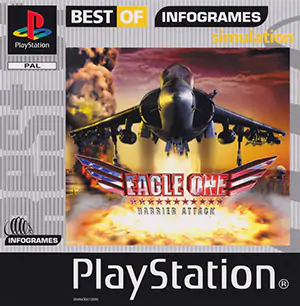 Portada de la descarga de Eagle One: Harrier Attack