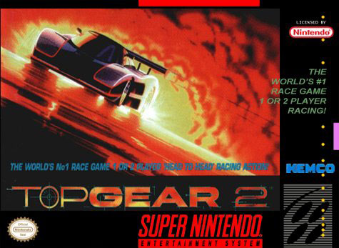 Carátula del juego Top Gear 2 (Snes)