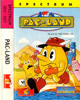 Portada de la descarga de Pac-Land