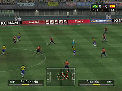 Imagen de la descarga de Pro Evolution Soccer 3