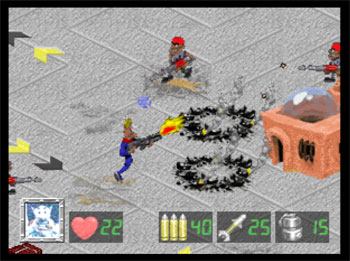 Pantallazo del juego online Captain Quazar (3DO)