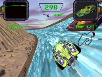 Pantallazo del juego online Crash 'N Burn (3DO)