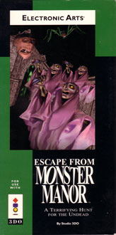 Carátula del juego Escape from Monster Manor (3DO)
