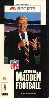 Carátula del juego John Madden Football (3DO)