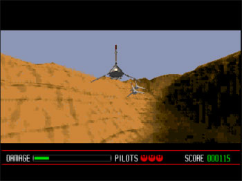 Pantallazo del juego online Star Wars Rebel Assault (3DO)