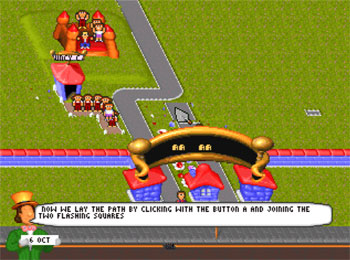 Pantallazo del juego online Theme Park (3DO)