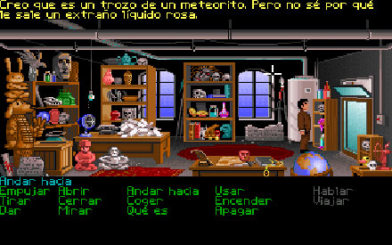 Pantallazo del juego online Indiana Jones y la Ultima Cruzada FM Towns (PC)