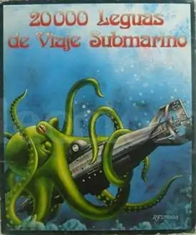 Portada de la descarga de 20000 Leguas de Viaje Submarino