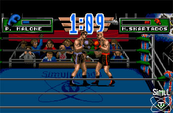 Pantallazo del juego online 3D World Boxing (AMIGA)