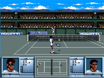 Pantallazo del juego online 3D World Tennis (AMIGA)