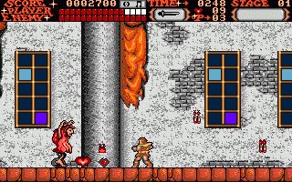 Pantallazo del juego online Castlevania (AMIGA)