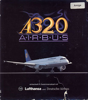 Carátula del juego A320 Airbus (AMIGA)